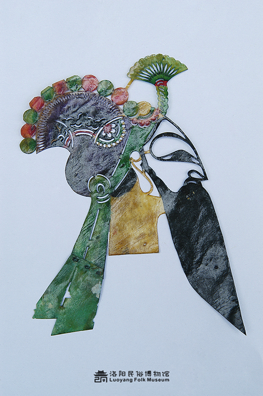 老生人头驴皮皮影